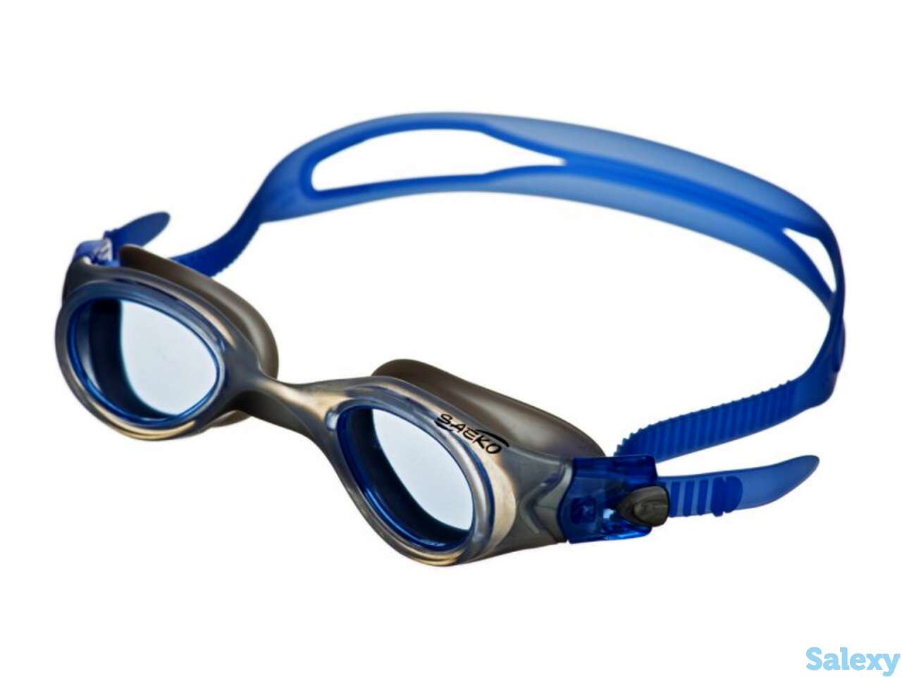 Очки для плавания saeko totem светло синяя saeko, фотография 1