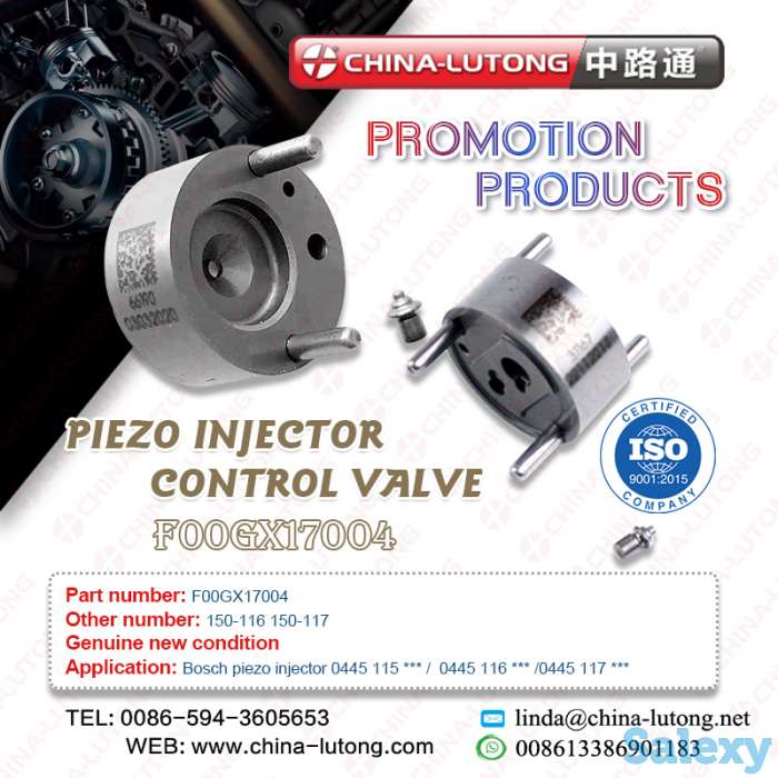 Клапан инжектора F00GX17004 Клапана форсунок, фотография 1