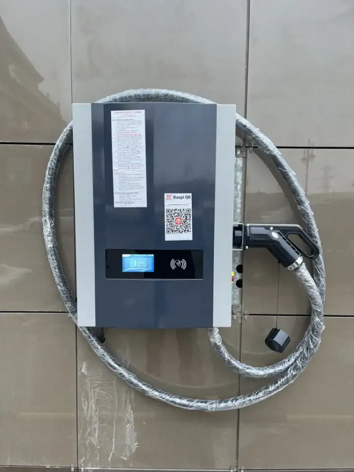 СКОРОСТНАЯ КОММЕРЧЕСКАЯ зарядная станция для БИЗНЕСА, с платёжной системой QR, на год и с разъёмом GBt, фотография 5