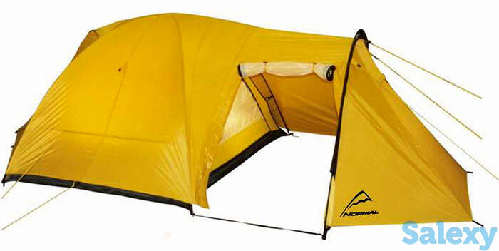 Палатка нормал нева 4 желтая, фотография 1
