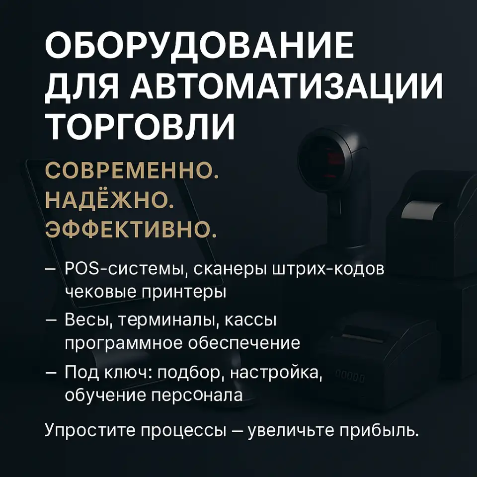Современное Оборудование для автоматизации торговли, фотография 1