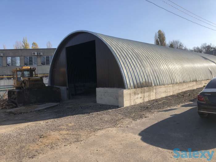 Строительство бескаркасных ангаров, фотография 3