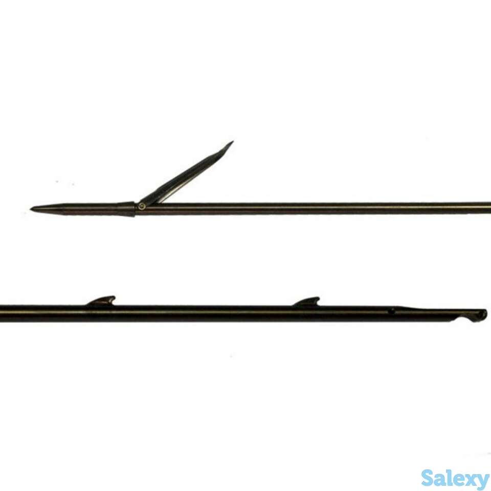 Гарпун d6.5мм х 130 см из 17-4ph с зацепами-плавниками sharkfin, фотография 1