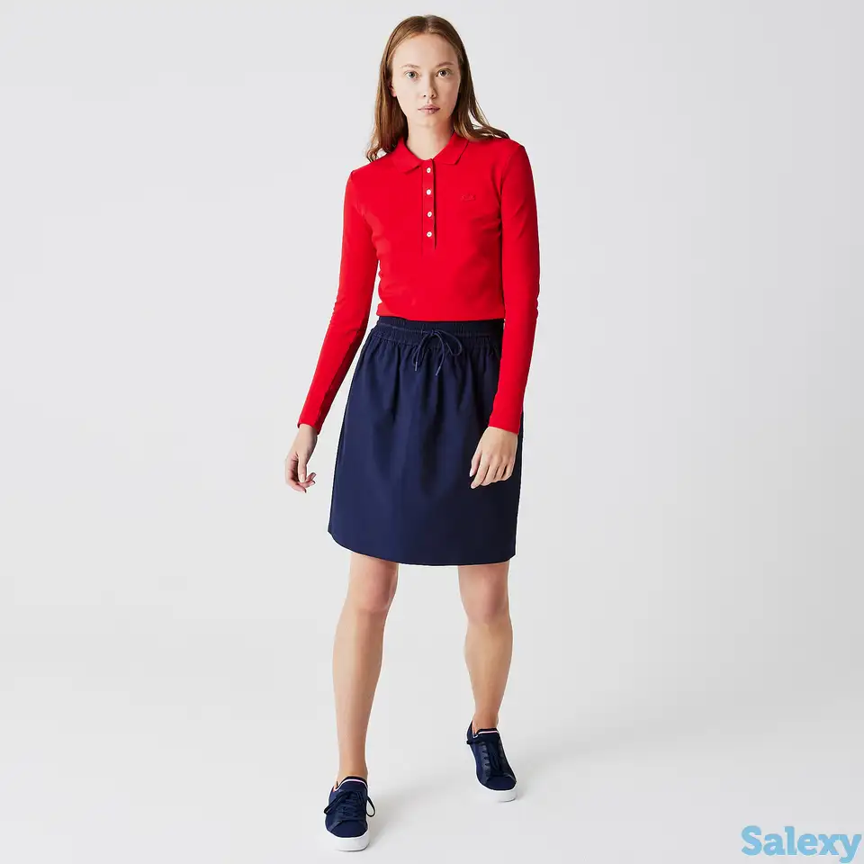 Женская юбка lacoste с эластичным поясом, фотография 1