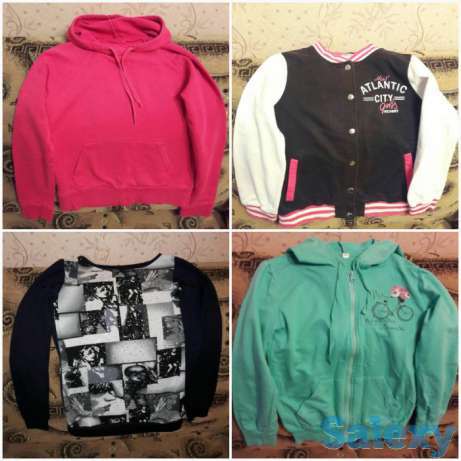 Кофты, толстовки на девочку 10-12 лет, фотография 1