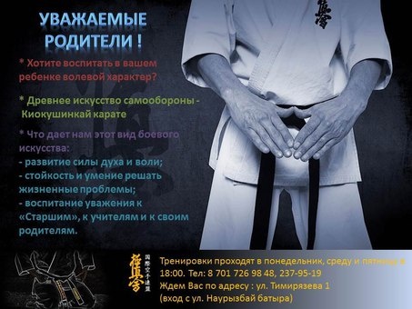 Секция Киокушинкай карате, фотография 1