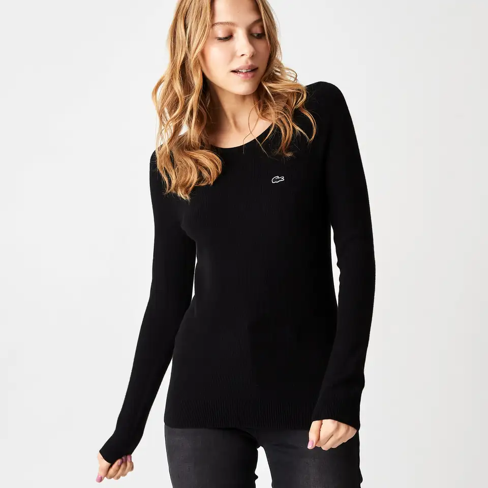 Женский свитер lacoste regular fit, фотография 1