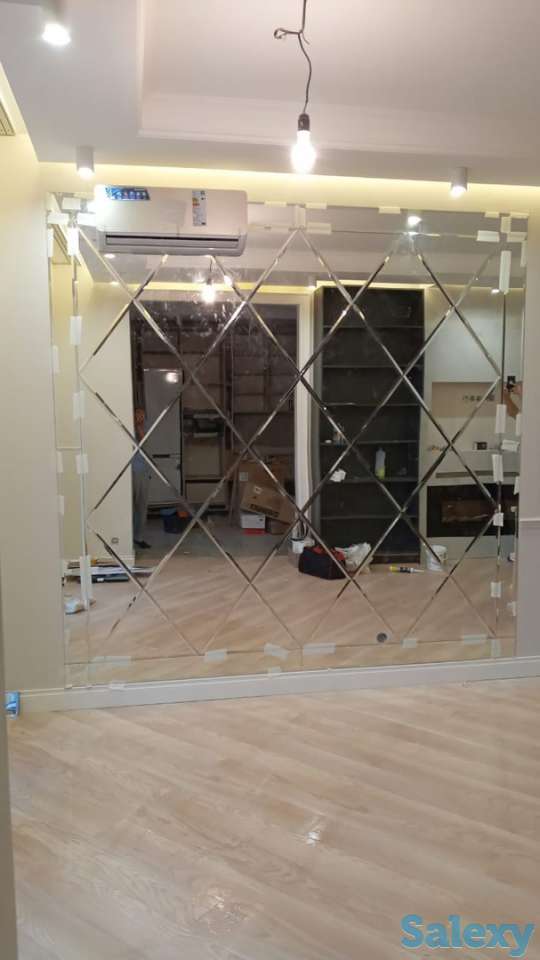 Зеркала, стекла, багет, фотография 2