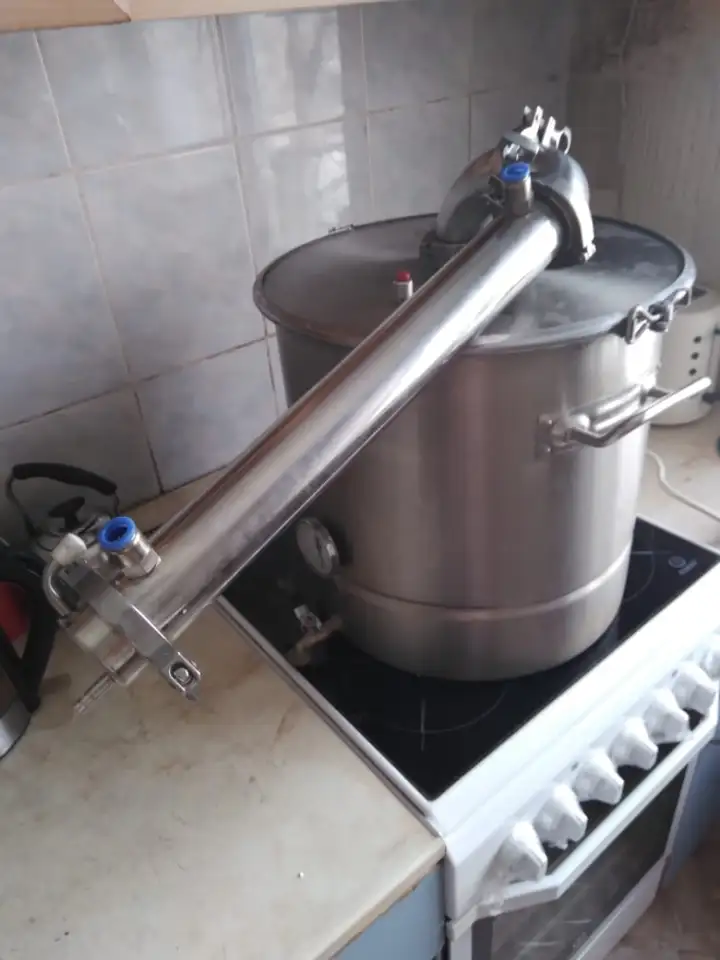 Дисциллятор люкс сталь, фотография 6