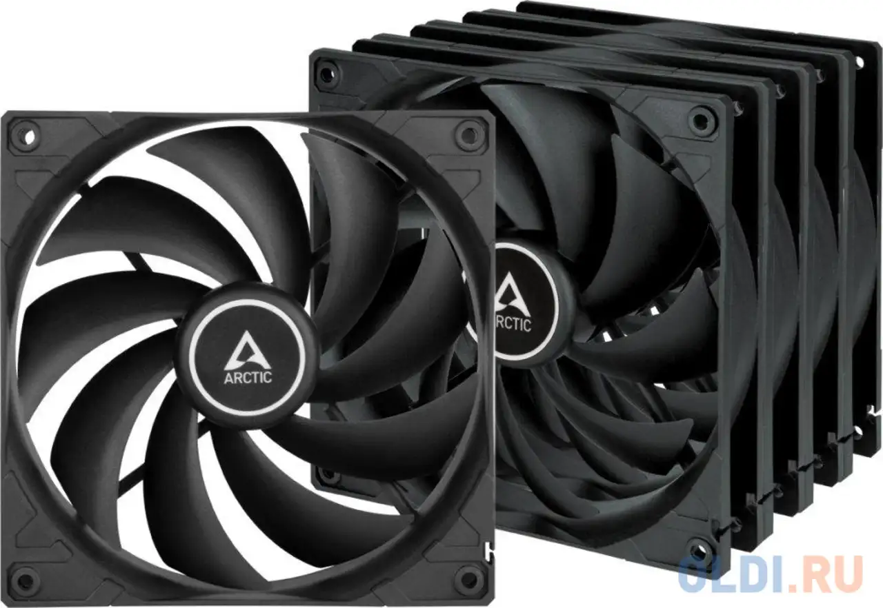 Case fan arctic f14  value pack (black) (acfan00233a), фотография 1