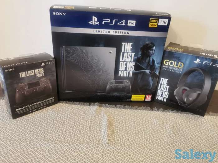 PlayStation 4 pro The Last Of Us part two полный комплект, фотография 5