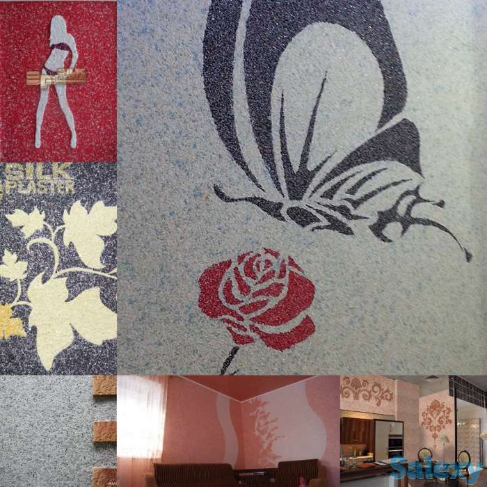 Жидкие обои - покрытие без швов в Алматы, фотография 7