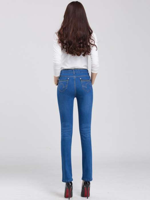 Джинсы Женские Высокая Талия, фотография 3