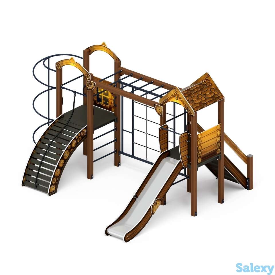 Детский игровой комплекс «рада (эко)» дик 2.01.2.07-02 h=1200, фотография 1