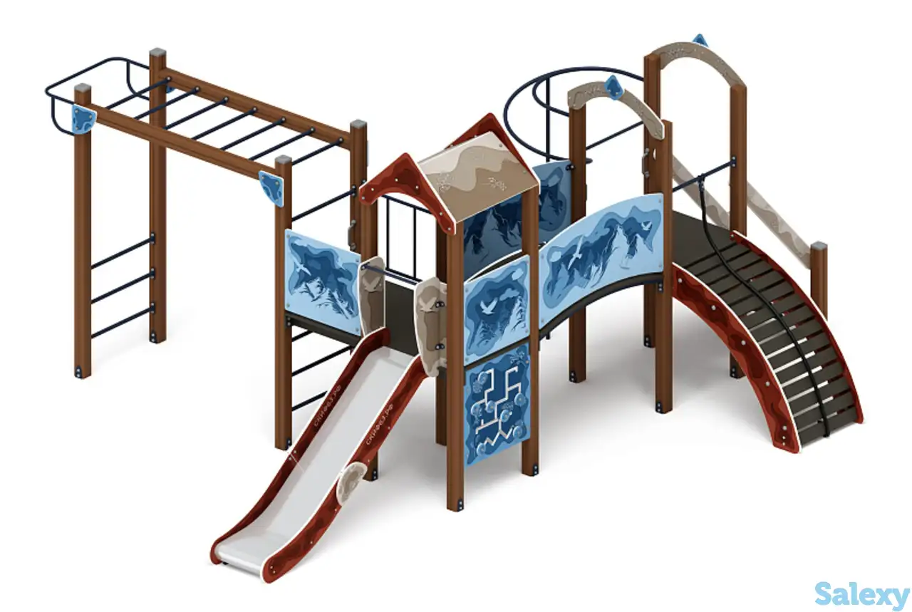 Рада (алтай) - дик 2.01.2.08-04 - игровой комплекс h=1200, фотография 1