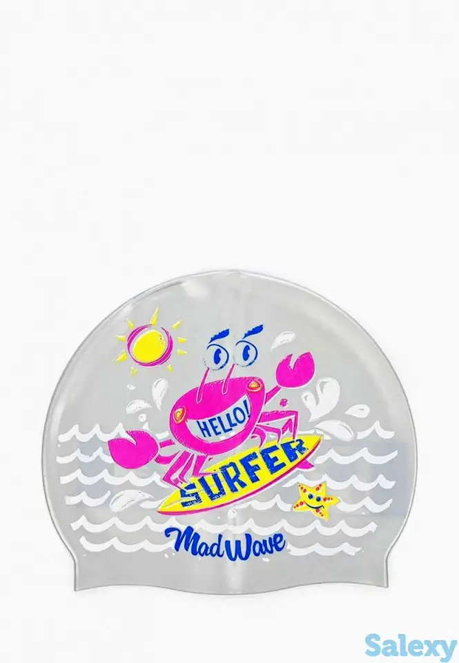 Шапочка для плавания madwave, фотография 2