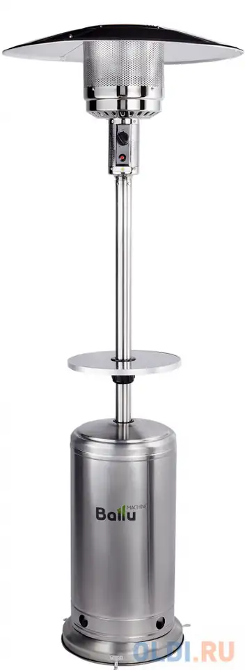 Инфракрасный обогреватель ballu bogh-18 13000 вт серый нержавеющая сталь, фотография 1