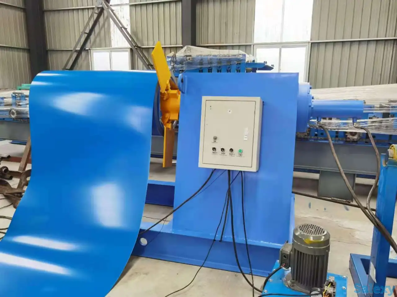 2023 станок для производства модульной металлочерепицы Dachpol, фотография 4