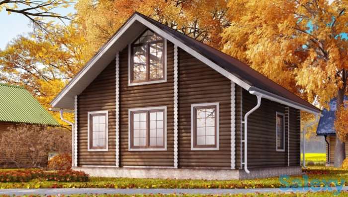 Покраска домов, фотография 1