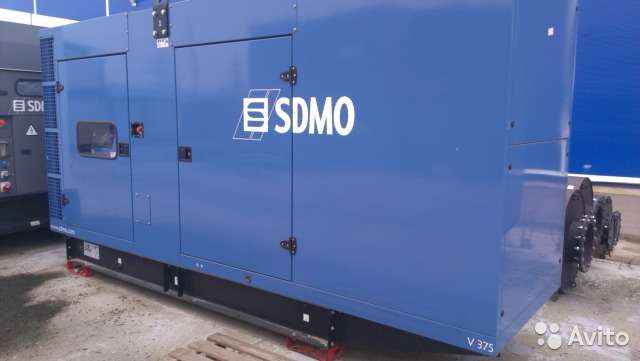 Дизельная электростанция Sdmo 300 кВт новая, фотография 1