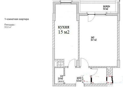 продам 1-комнатную квартиру,очень теплую!, улица Сембинова дом 7, фотография 1