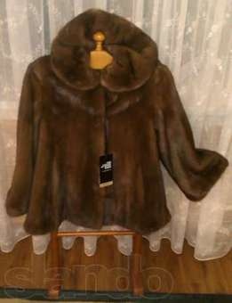 шуба норковая орехового цвета. новая!  срочно!, фотография 1