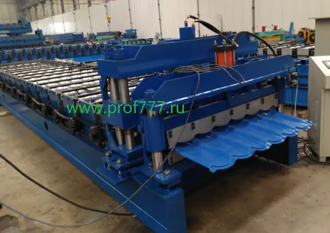 Прокаточная линия по металлочерепице Супермонтерей МП25-1100, фотография 1
