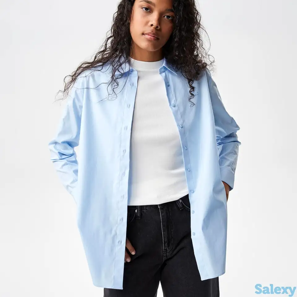 Женская рубашка lacoste regular fit, фотография 1