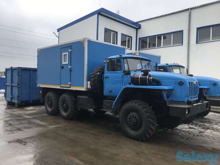Лаборатория-подъемник геофизический каротажный ПКС на базе УРАЛ, фотография 1