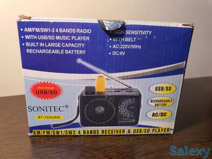 Портативное Радио, компактный Радиоприемник Sonitec, фотография 8