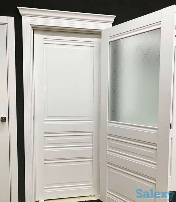 Межкомнатные двери алматы,двери алматы,двери,двери белые,двери эмаль,двери деревянные,двери шпон,купить двери, фотография 1