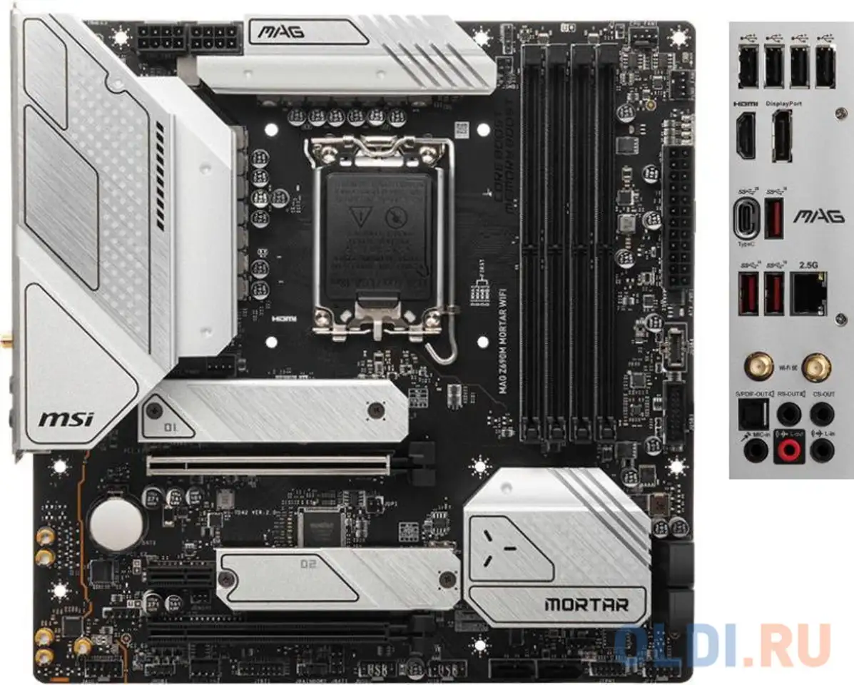 Материнская плата msi mag z690m mortar wifi, фотография 1