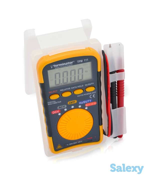 Маленький мини карманный цифровой мультиметр TPM 111, фотография 3