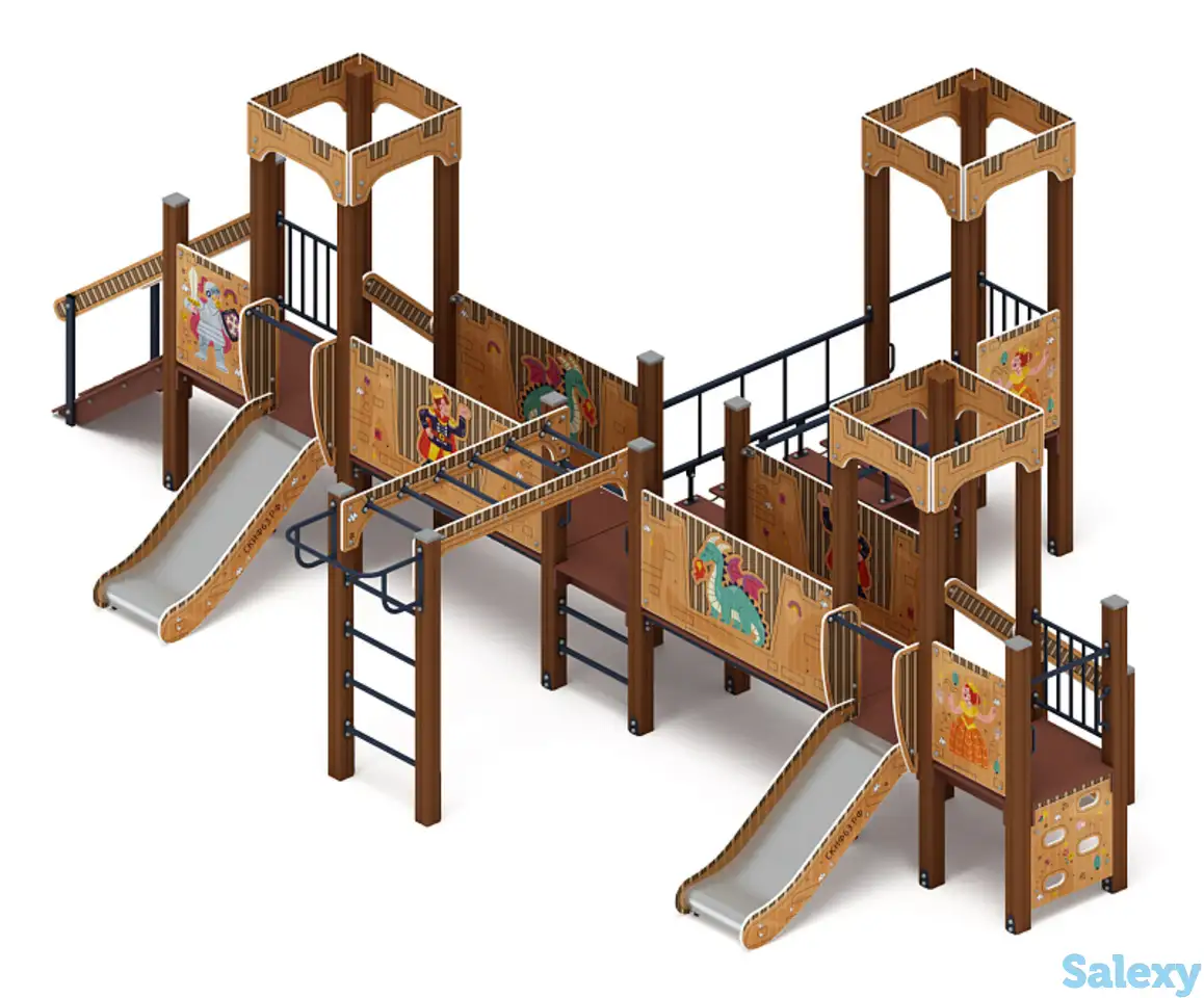 Королевство (картонное) - дик 1.15.05-12 - игровой комплекс h=750, фотография 1