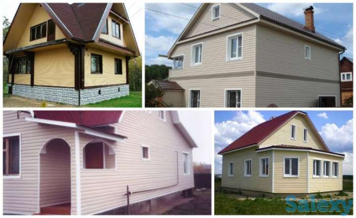   Облицовка фасадов сайдингом, фотография 1