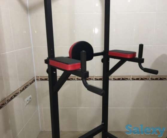 Стойка 4в1 турник брусья пресс упоры доставка и установка по Алматы, фотография 1