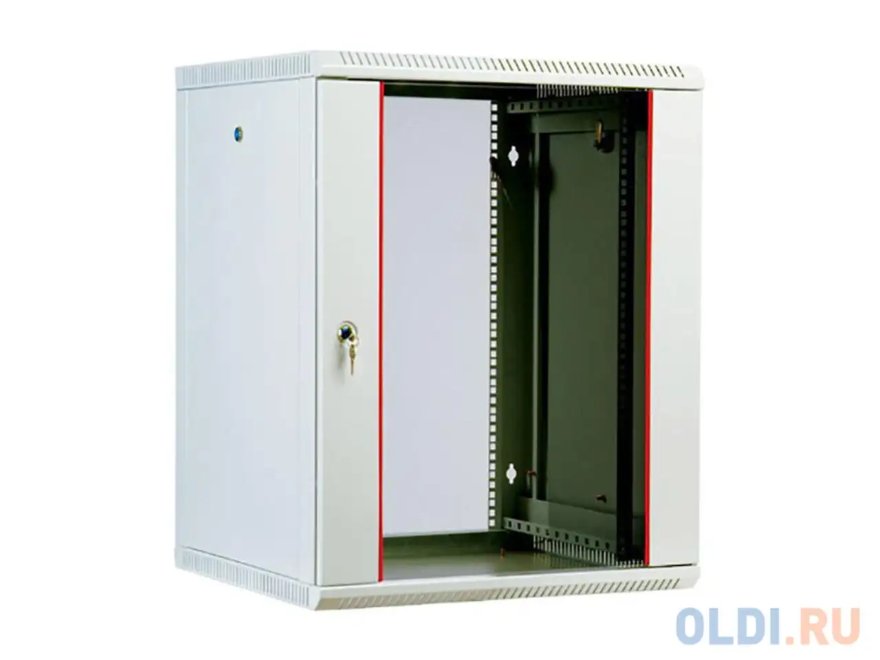 Шкаф настенный разборный 12u цмо шрн-м-12.500 600x520mm дверь стекло, фотография 1