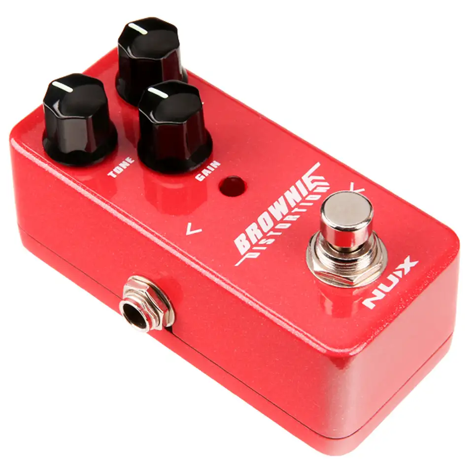 Педаль эффектов nux brownie distortion nds-2, фотография 1