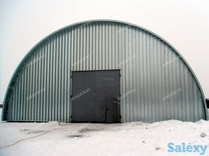 Быстровозводимые бескаркасные ангары в г. Астана, фотография 2