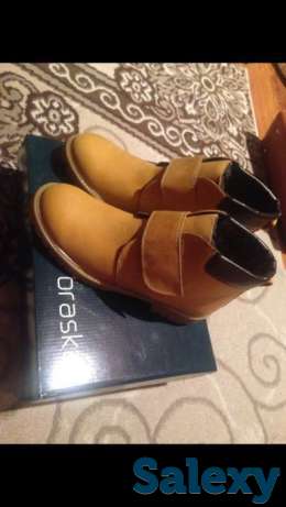 Срочно продается ботинки от бренда Braska.Нат.мех, фотография 1