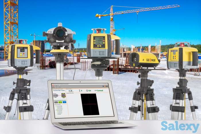 Спутниковый GNSS приемник GeoMax, лазерный сканер, трассоискатель, лазерный нивелир, тахеометр, контроллер, геодезия, фотография 11