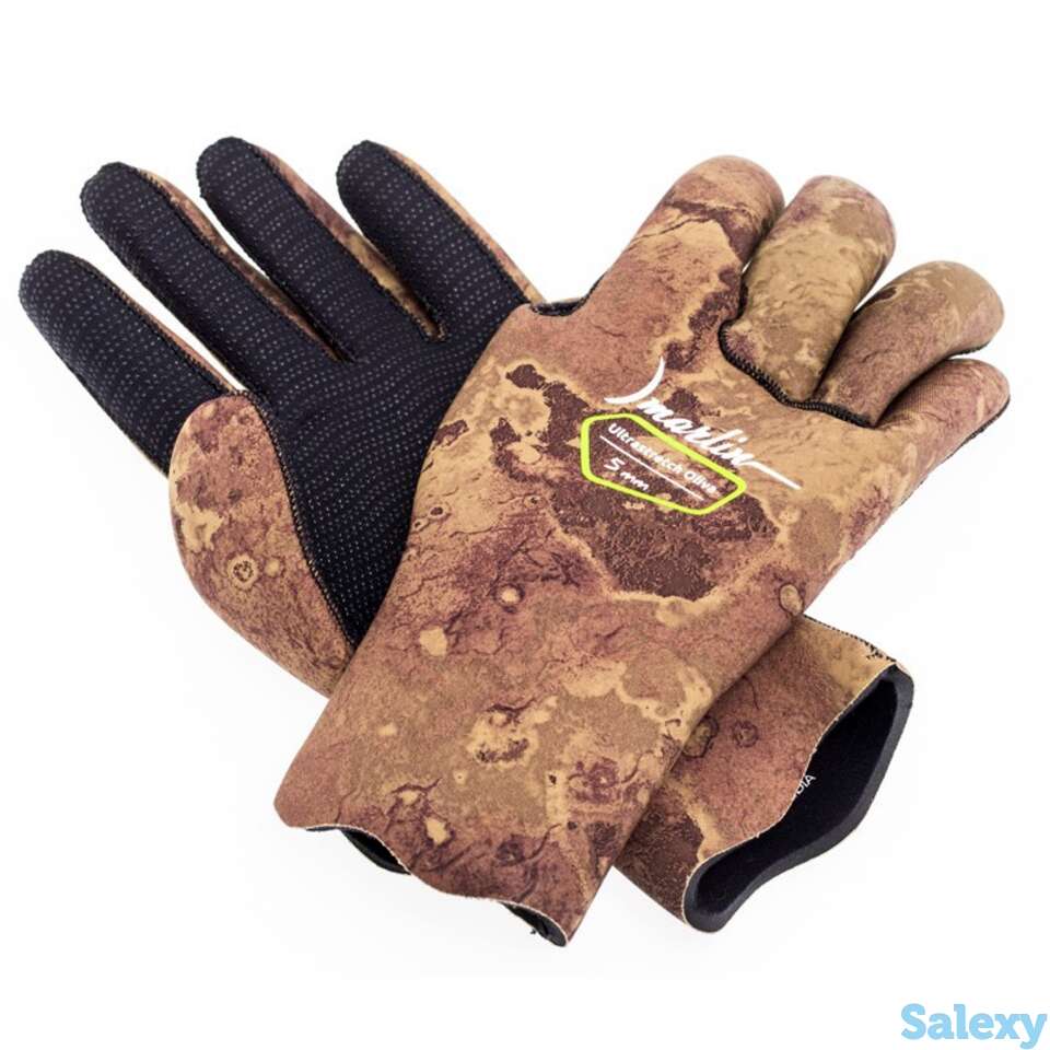 Перчатки marlin ultrastretch oliva 5 mm, фотография 1