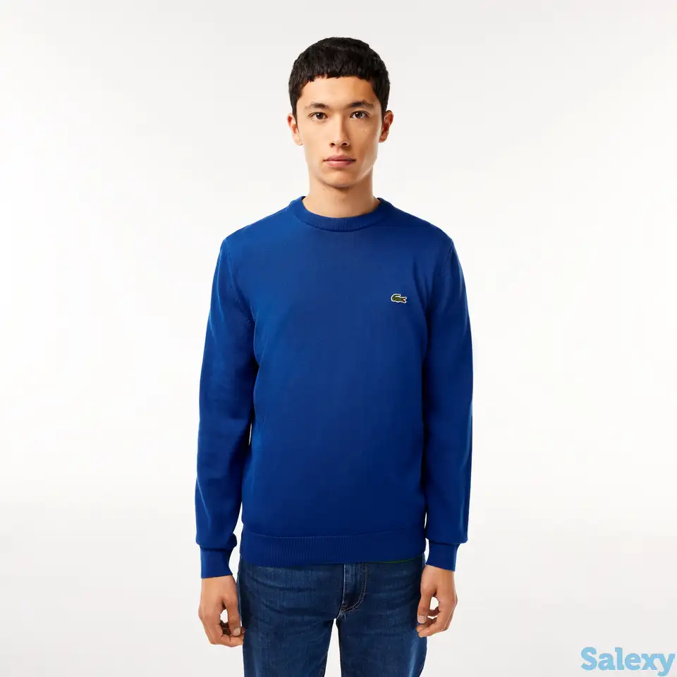 Мужской свитер lacoste из органического хлопка, фотография 1