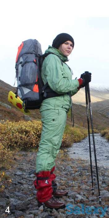 Брюки мужские с мембраной снаряжение funride pants зеленый, фотография 2