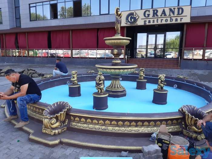 вазоны, фонтаны , скульптуры, фотография 2