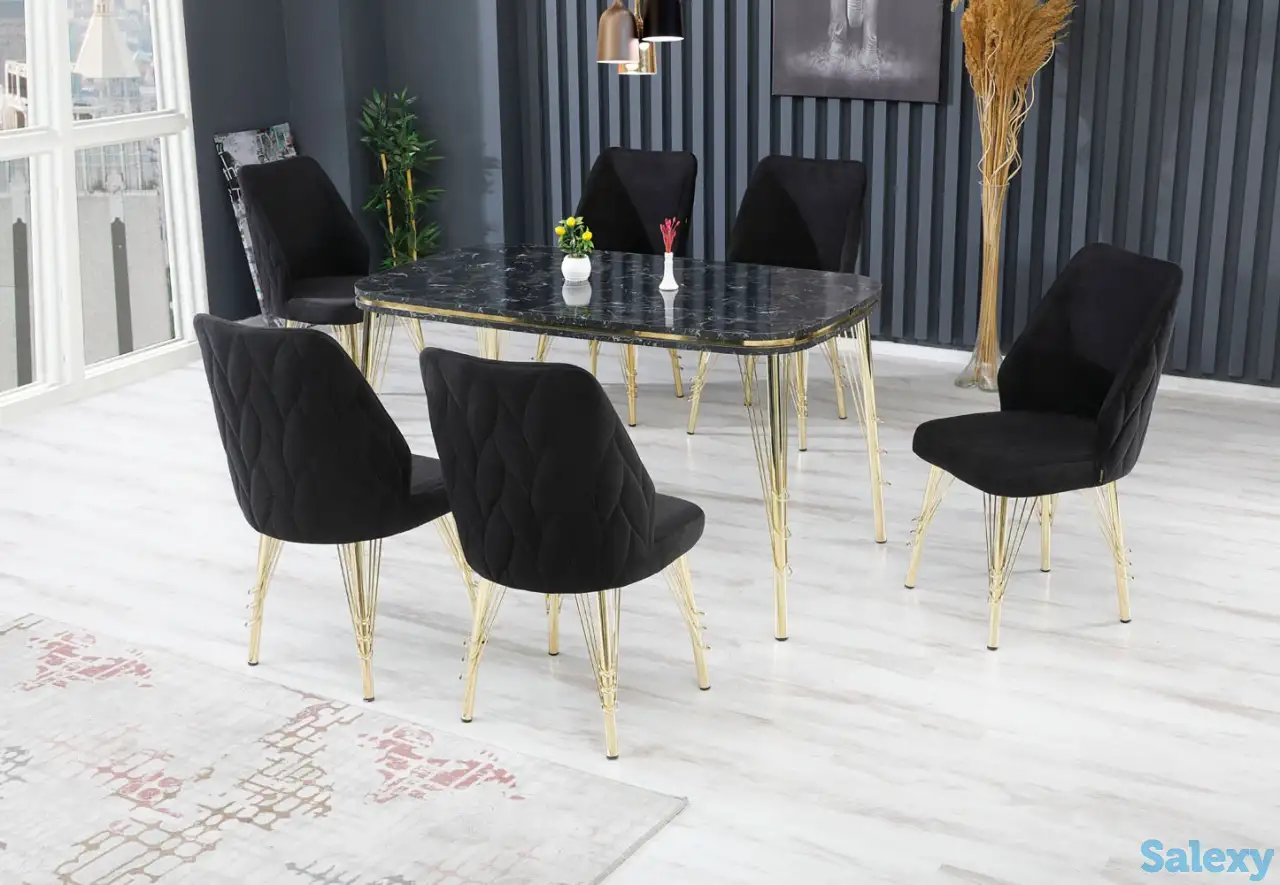 Стол 2283+6 стульев. Производство Турция., фотография 1