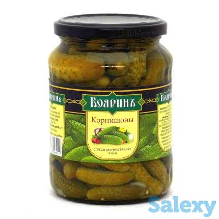 Корнишоны маринованные с/б, ж/б 1-4 см/ 3-6 см/, фотография 4