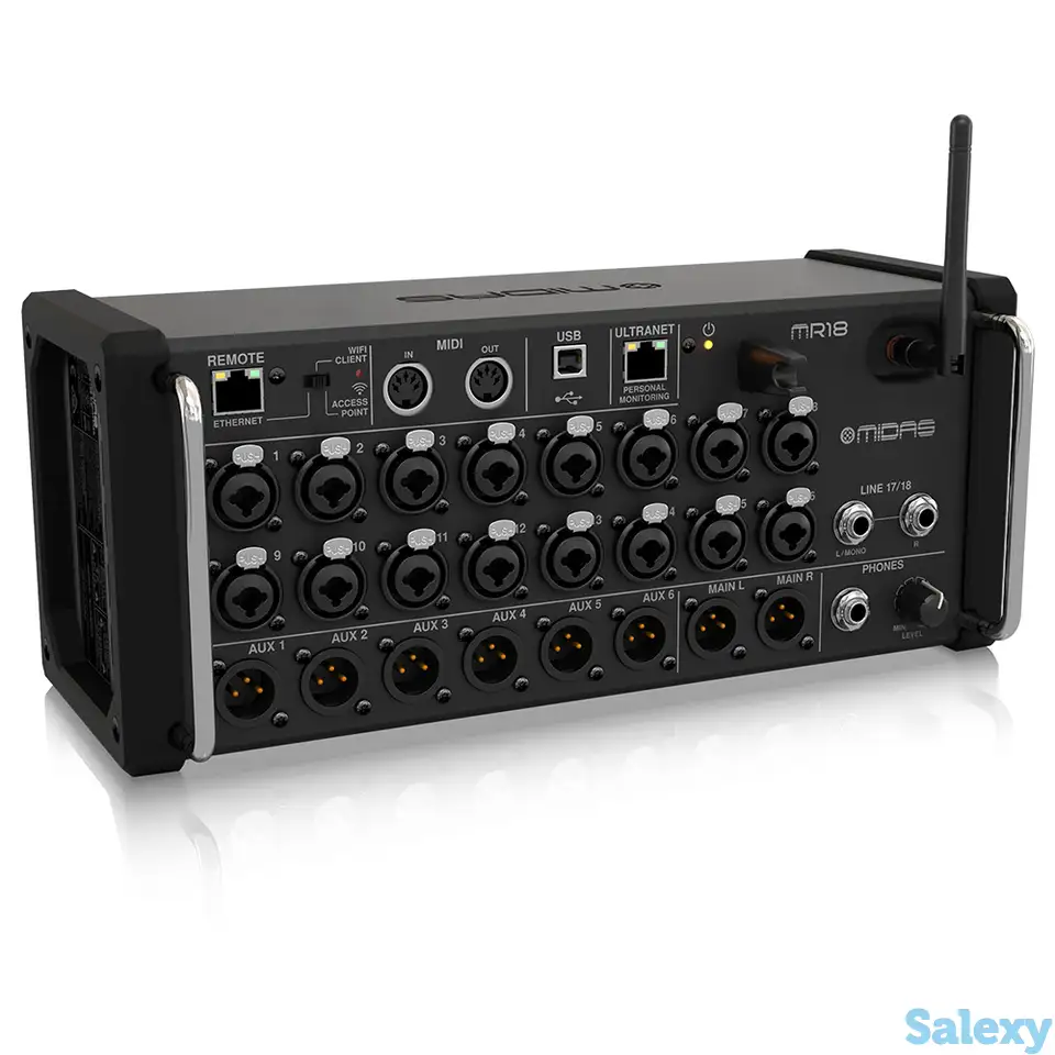 Цифровой микшерный пульт midas mr18, фотография 1