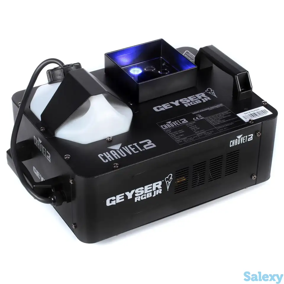 Генератор дыма chauvet-dj geyser rgb jr, фотография 1