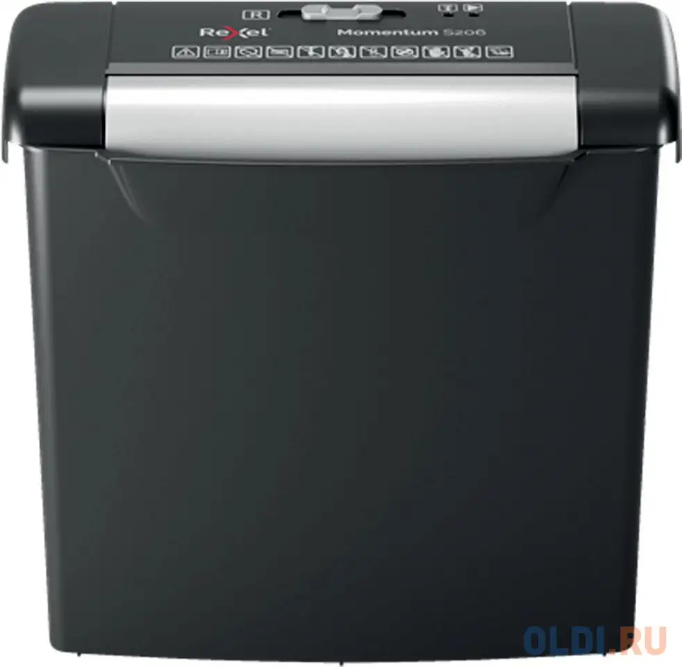 Шредер rexel momentum s206 eu (секр.р-2)/ленты/6лист./9лтр., фотография 1